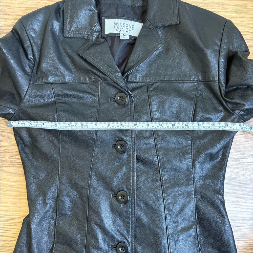 Wilsons Leather Women's Black Jacket - Picture 4 of 6